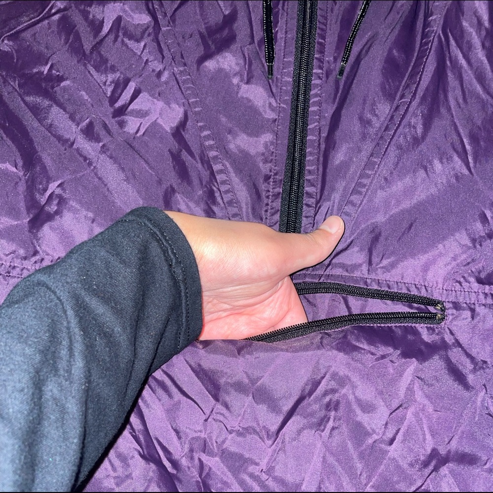 Nice Deep Purple Hipster Gap Windbreaker Jacket A… - image 6